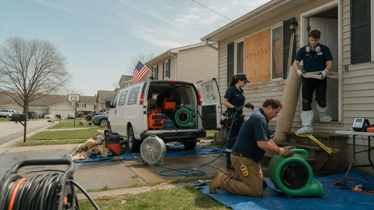 Water Damage Restoration in Grandin, ND near me